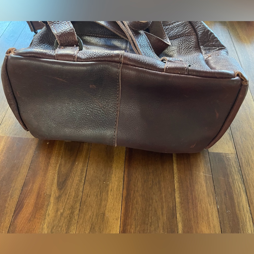 American Darling western saddle blanket leather backpack - Picture 10 of 14